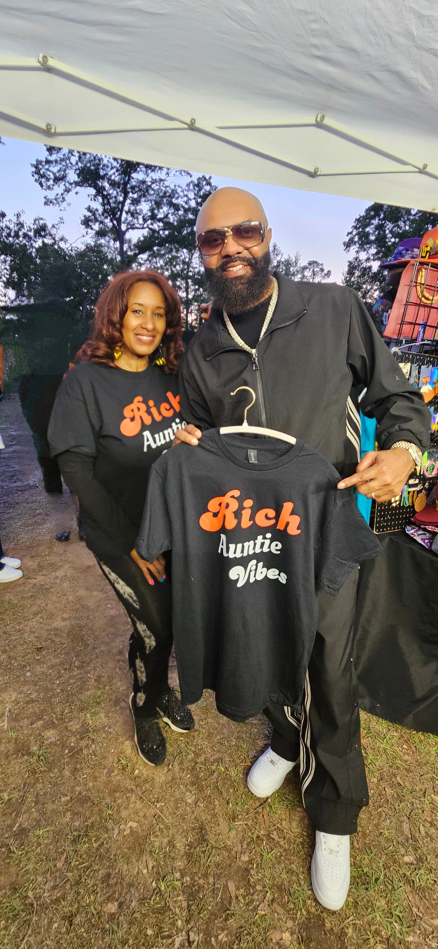 Rich Auntie Vibes Tshirt