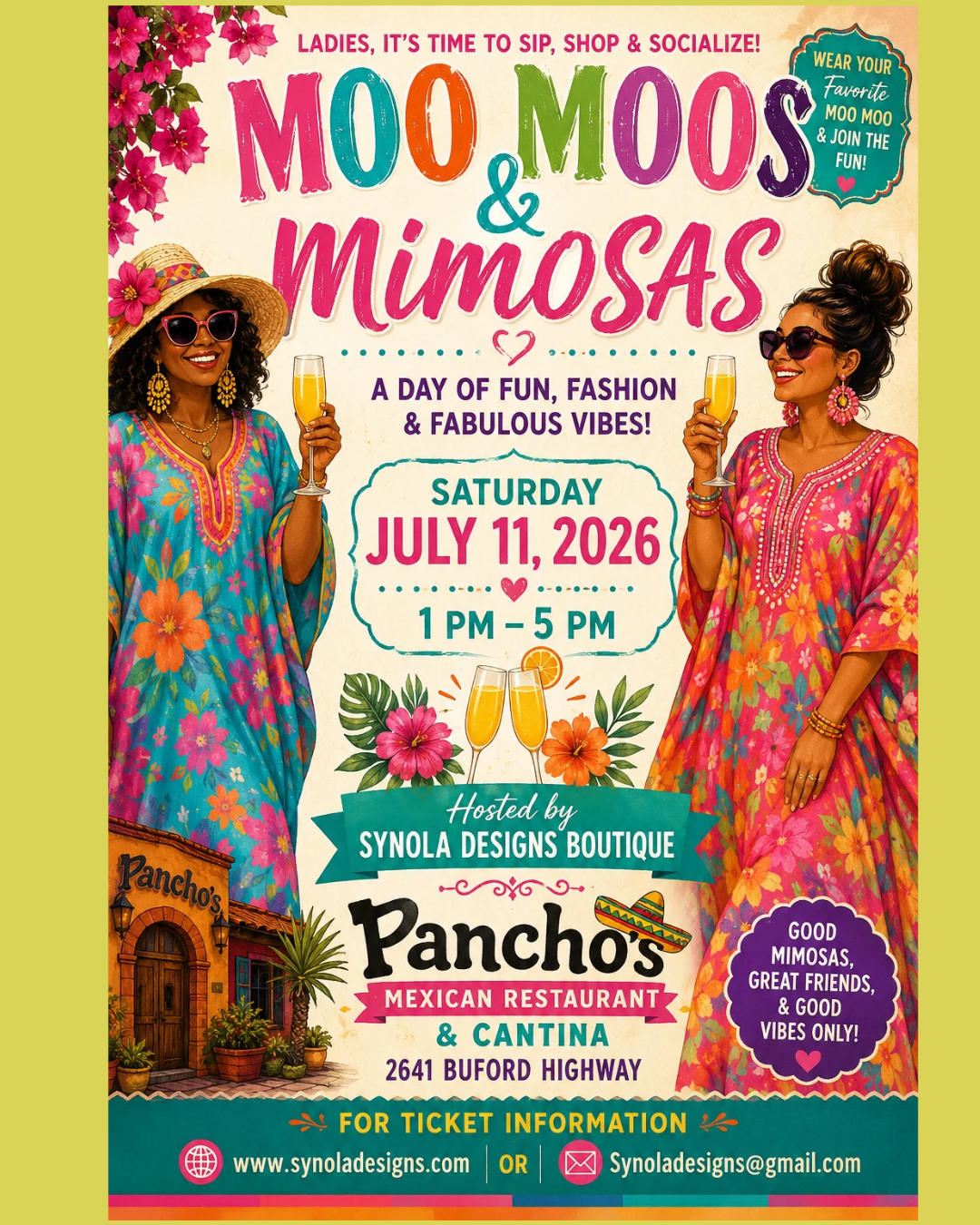 Moomoos and Mimosas Event