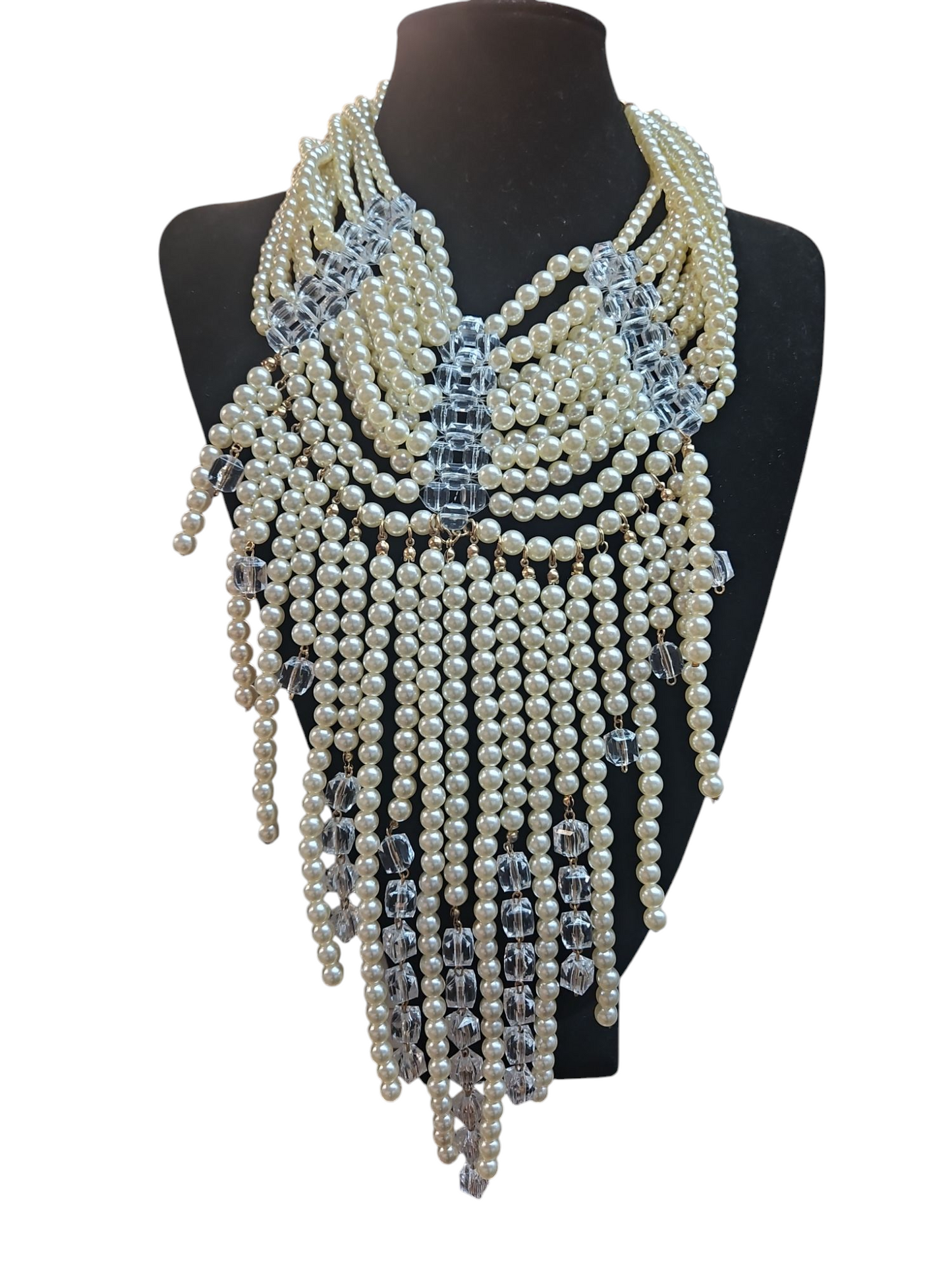 Pearl Waterfall Necklace
