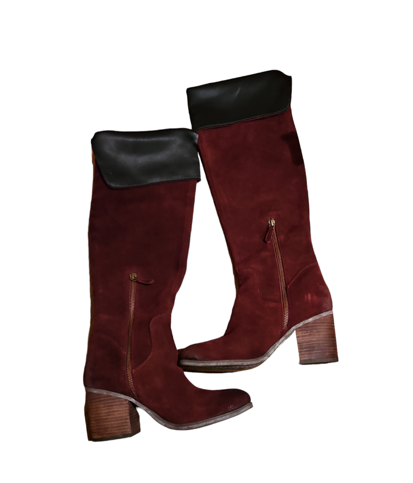 Nordstrom Hinge Canton Over The Knee Leather Boots Sz 8.5