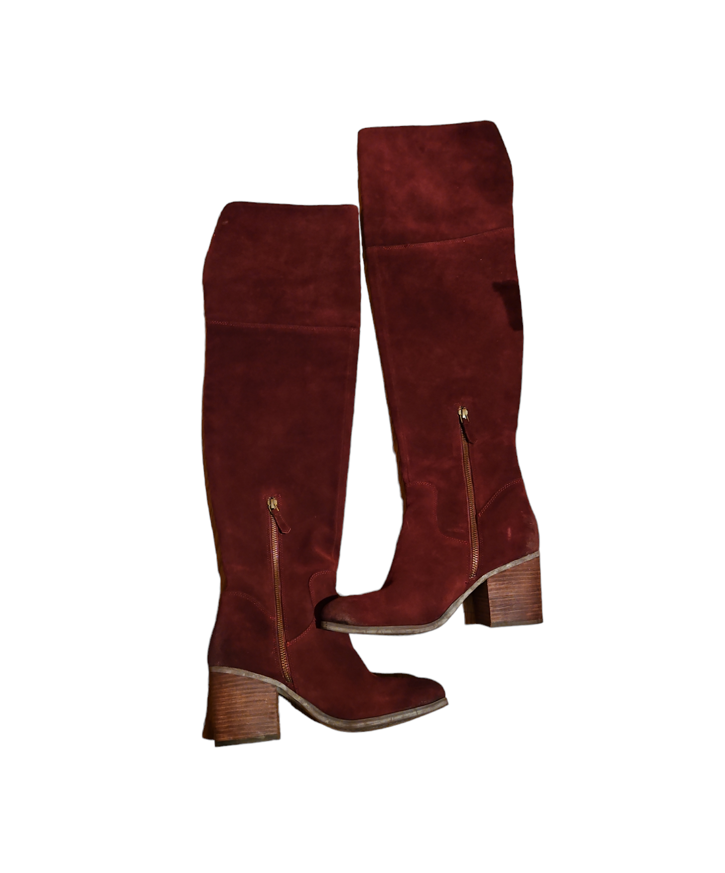 Nordstrom Hinge Canton Over The Knee Leather Boots Sz 8.5