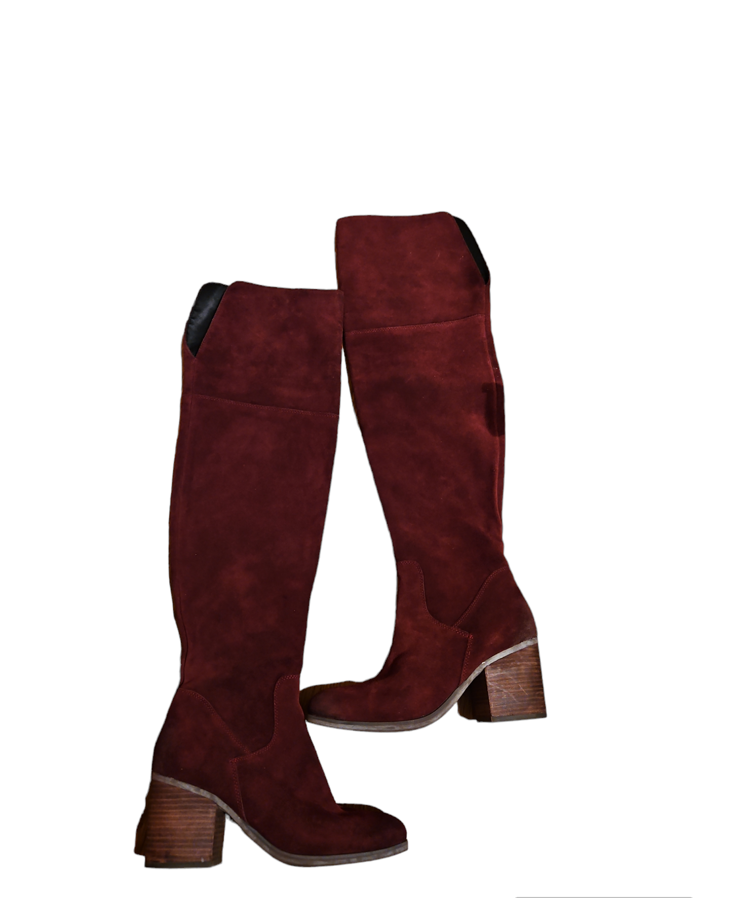 Nordstrom Hinge Canton Over The Knee Leather Boots Sz 8.5