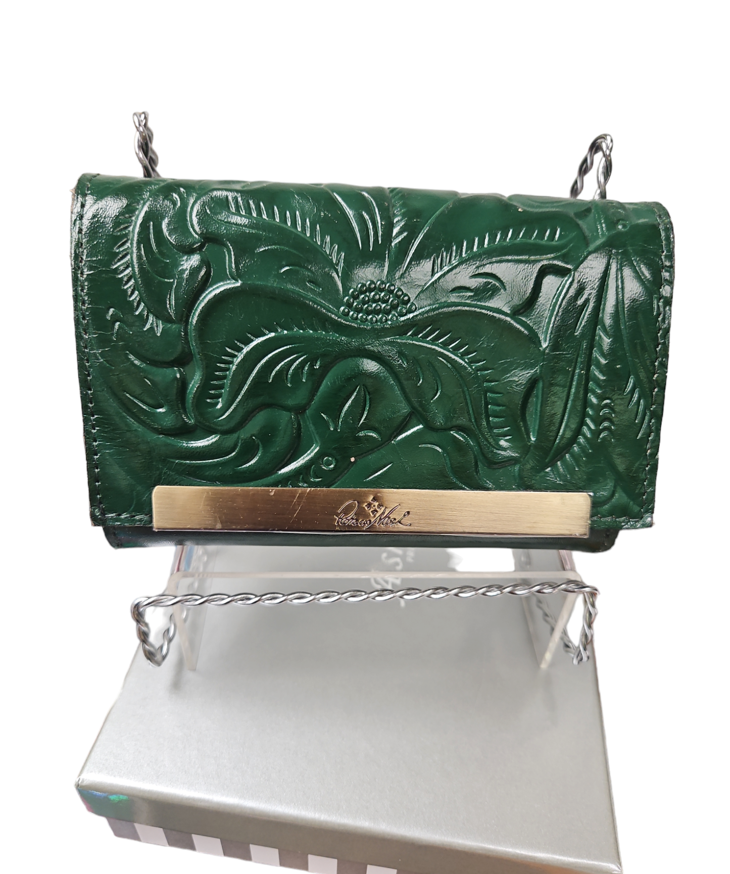 Patricia Nash Cametti Wallet Trifold Green