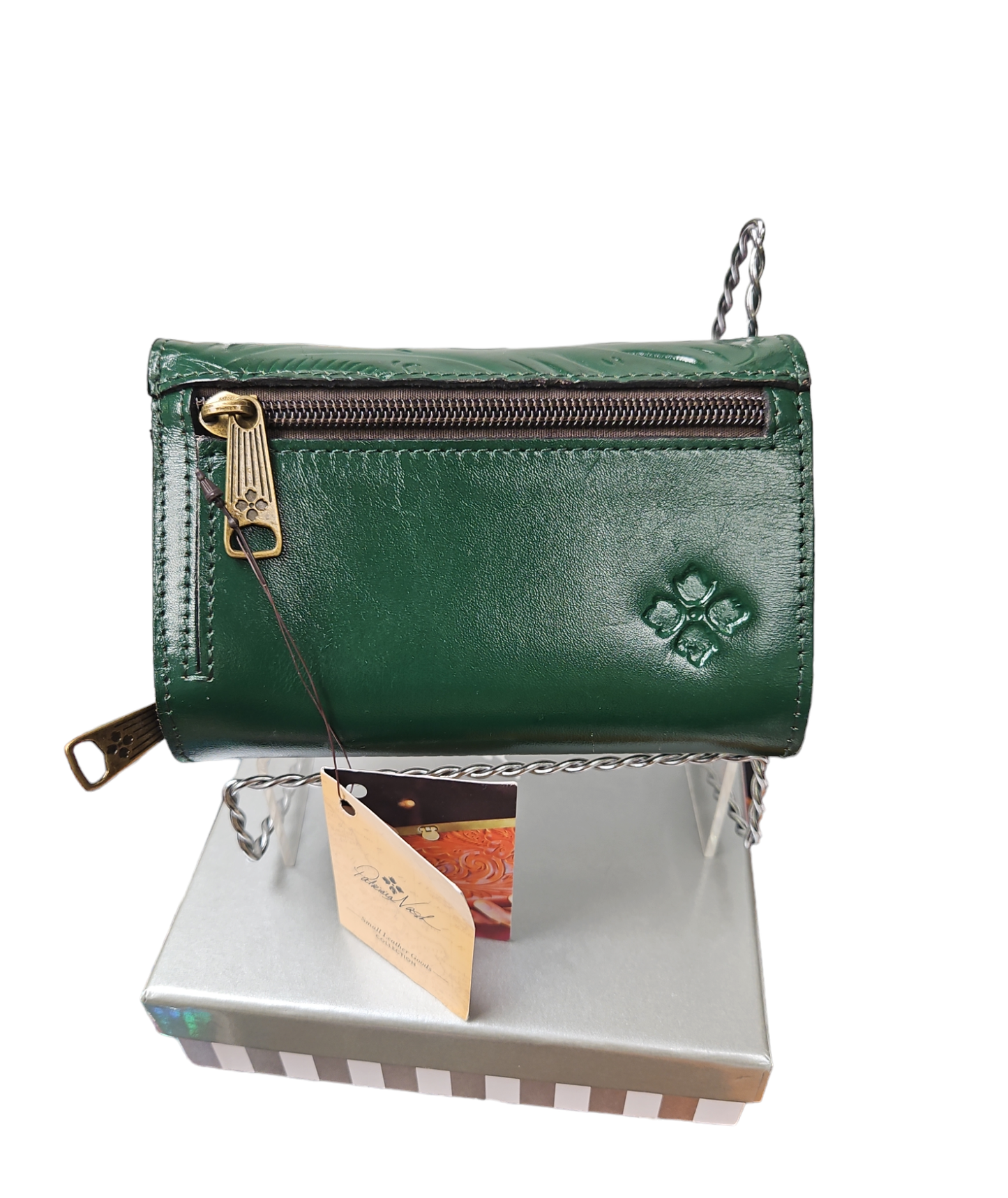 Patricia Nash Cametti Wallet Trifold Green
