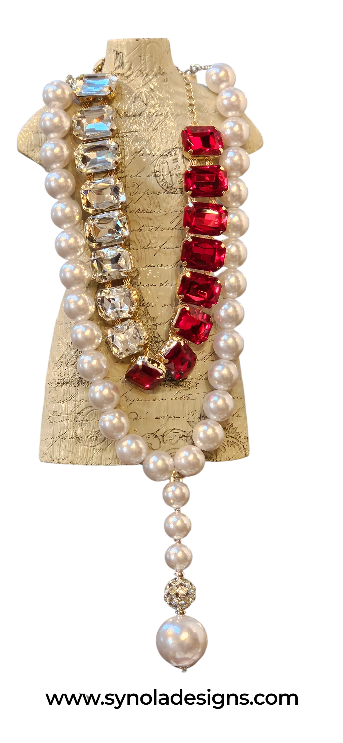 Pearl Tear Drop Necklace