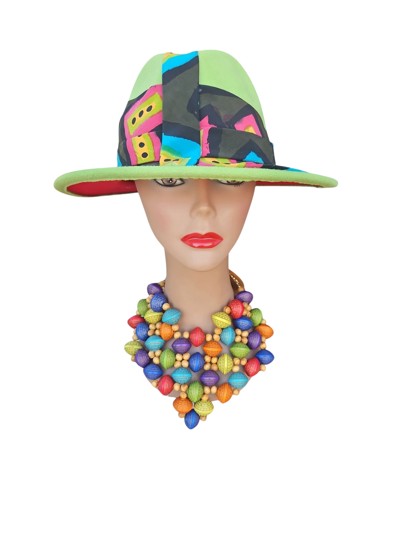 Green Custom Fedora Hat