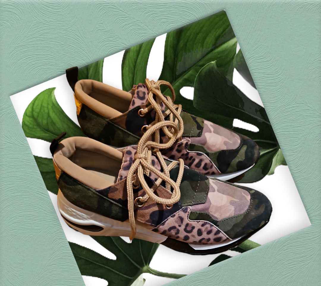 Steve Madden Cliffhanger Camouflage Sneakers Sz 7.5